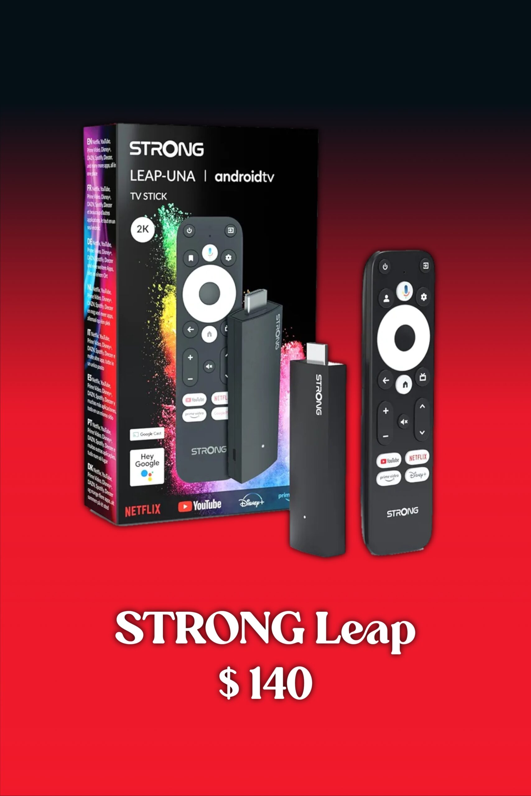 Strong Leap IPTV Moldova Android TV box